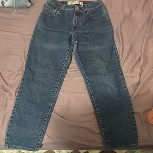 Gloria Vanderbilt Women's Straight Leg Jeans - Deep Blue